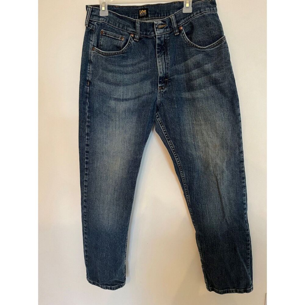 Lee Men's Jeans 34X30 Regular Fit Premium SelectWestern Grunge